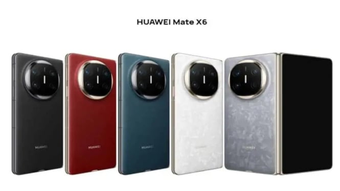 Huawei Mate X6 Resmi Meluncur Secara Global