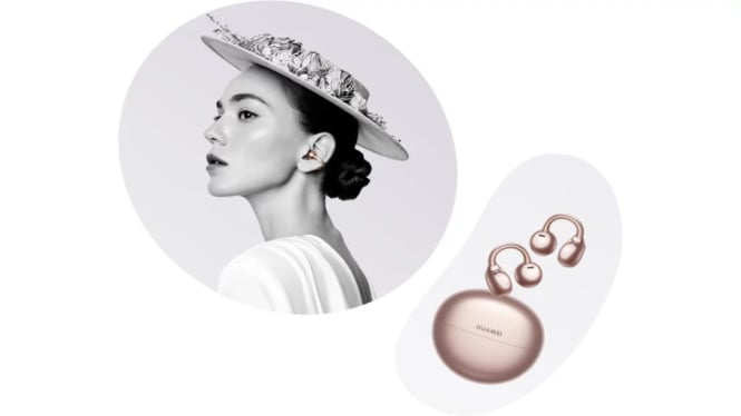 Huawei FreeClip Rose Gold Edition: Earbud Terbaru