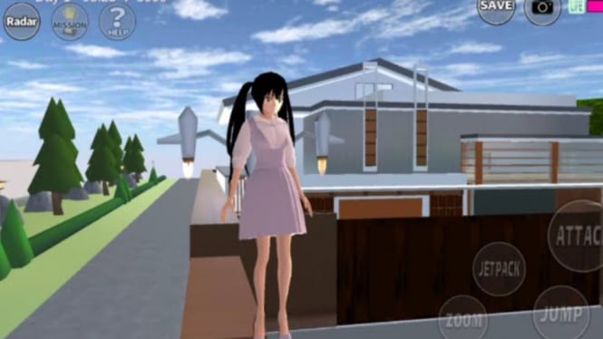 Panduan Lengkap Berkunjung ke Rumah Mewah Jessica Jane di Sakura School Simulator