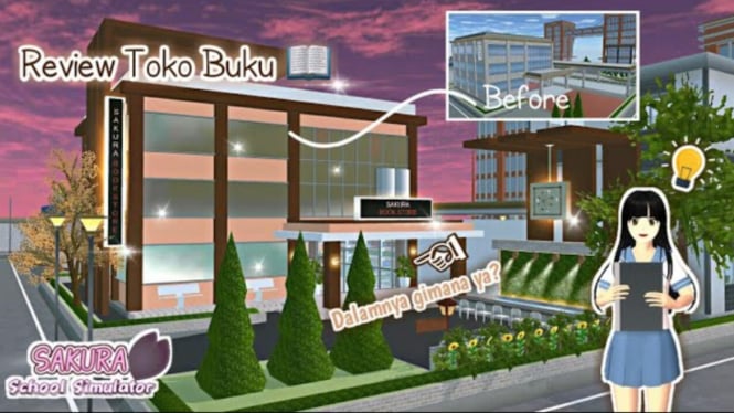 Kumpulan ID Toko Buku Sakura School Simulator yang Keren dan Mudah Diakses