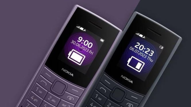 Nokia 105 4G & 110 4G Versi 2025 Hadir dengan Fitur USB-C, Tampil Lebih Minimalis dan Canggih!