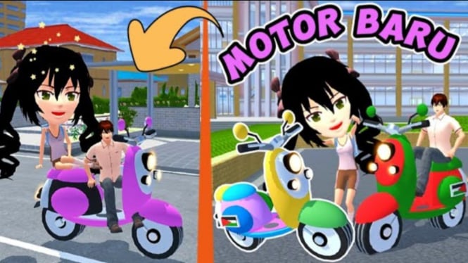 Panduan Lengkap Cara Naik Motor di Sakura School Simulator