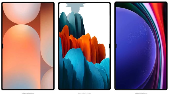 Samsung Galaxy Tab S10 Ultra, S9 Ultra, dan S8 Ultra