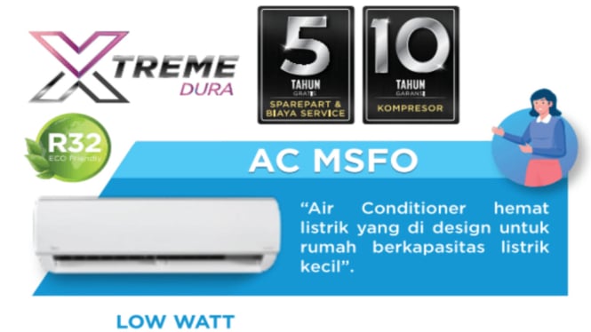 AC Murah Meriah Low Inverter, Dinginnya Kebangetan! 10 Merek Terhemat Listrik