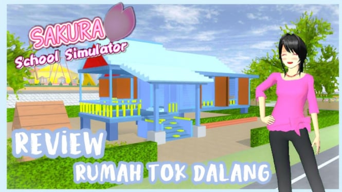 Cara Terbaru Mengunjungi Rumah Tok Dalang Upin & Ipin di Sakura School Simulator