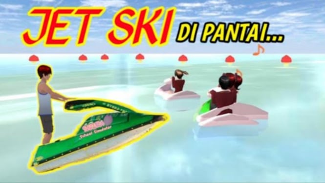 Panduan Mudah  Bermain Jet Ski di Sakura School Simulator untuk Pemula