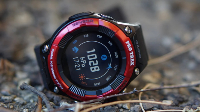 Casio Pro Trek WSD-F21HR: Smartwatch Outdoor Cerdas