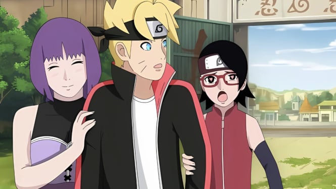 Apakah Sumire adalah Jodoh Boruto? Berikut Teorinya!