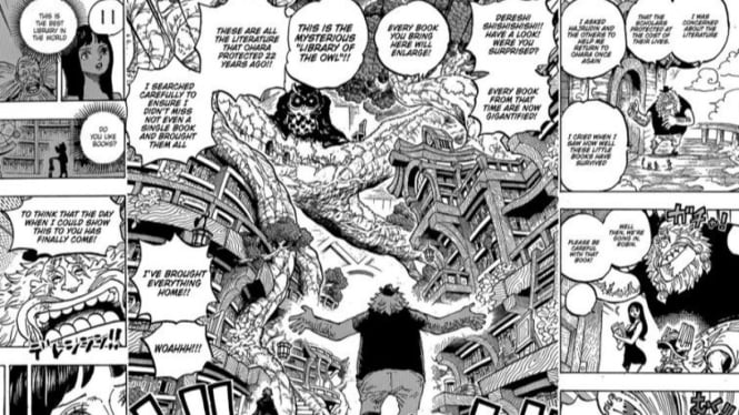 Spoiler One Piece 1134: Elbaph Membuka Perpustakaan Misterius!