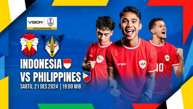 Live Streaming Indonesia vs Filipina, Piala AFF 2024