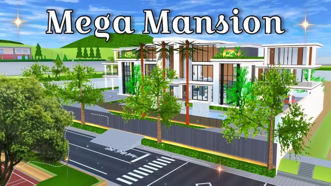 Cara Mudah Berkunjung ke Rumah Mewah 10 Lantai di Sakura School Simulator