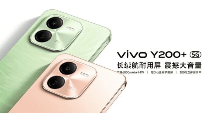 Vivo Y200 Plus Rilis: Baterai 6.000 mAh di Harga Rp 2 Jutaan, Gila!