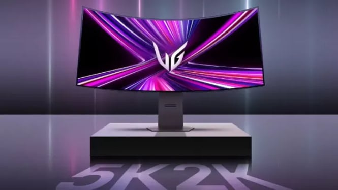 Inilah Monitor OLED Gaming 5K2K Lengkung Pertama dari LG, Siap Menggebrak Pasar 2025