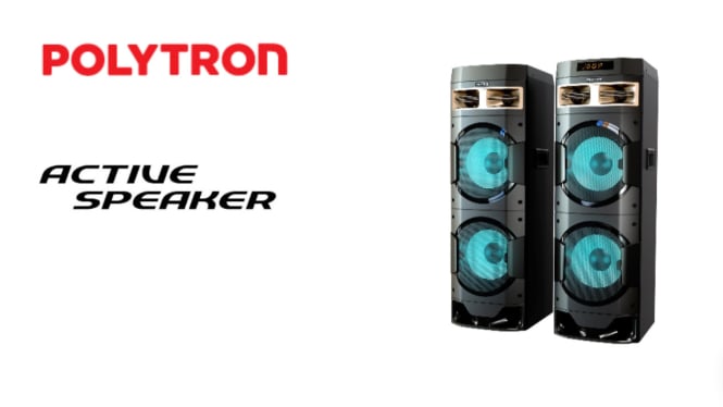 Daftar 9 Speaker Aktif Polytron Double Woofer Terbaik 2025: Nikmati Hentakan Bass Menggelegar dan Suara Kencangnya!