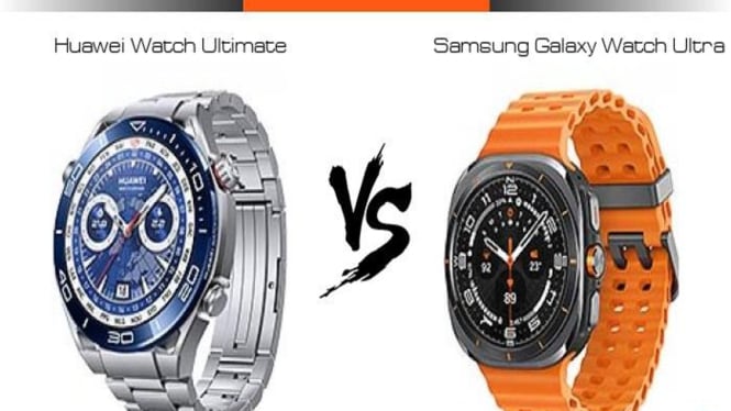 Huawei Watch Ultimate vs Samsung Galaxy Watch Ultra