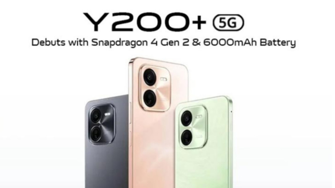 Vivo Y200+ Resmi Meluncur! Snapdragon 4 Gen 2, Baterai 6000mAh, dan Harga Terjangkau