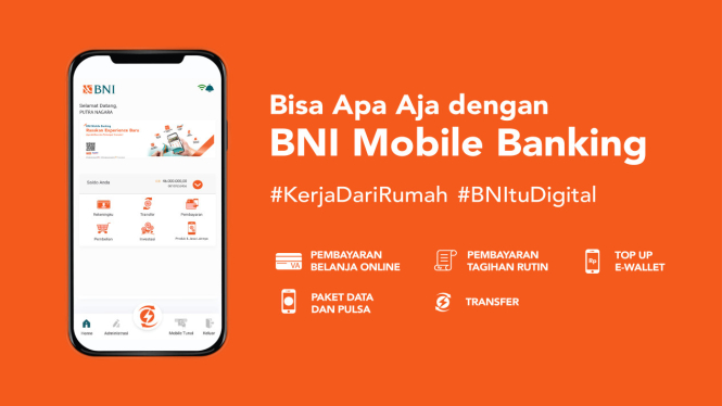 Cara Beli Token Listrik Diskon 50% dengan BNI Mobile Banking