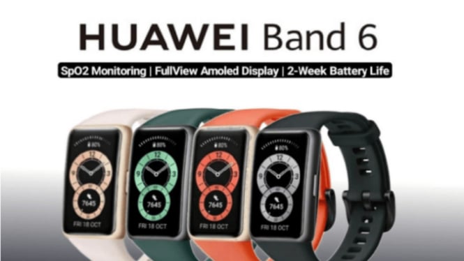 Huawei Band 6: Smartwatch Canggih Seharga Rp 699 Ribu, Cocok untuk Gaya Hidup Sehat!