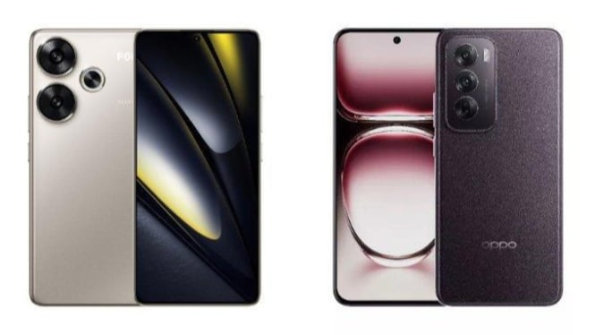 Perbandingan Xiaomi POCO F6 dan Oppo Reno12 5G: Pilih yang Mana?