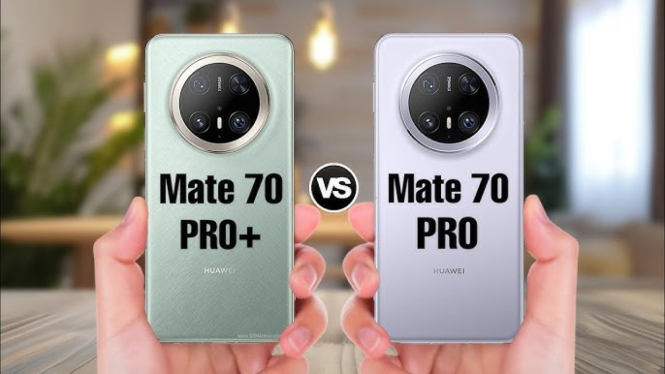 Perbandingan Huawei Mate 70 Pro vs Huawei Mate 70 Pro Plus