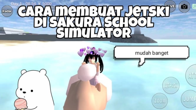 Cara Terbaru Membuat Jet Ski di Sakura School Simulator: Panduan Lengkap untuk Pemula