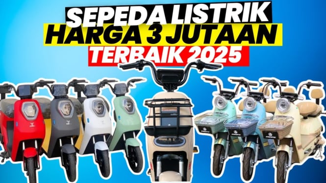 Daftar 10 Sepeda Listrik Terbaik 2025: Bagus, Awet, dan Ramah Lingkungan serta Harga yang Terjangkau!