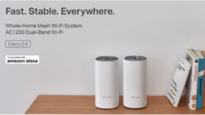 TP-Link Deco E4: Solusi WiFi Luas, Cepat, dan Stabil untuk Semua Rumah