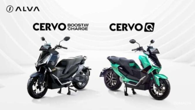 Alva Cervo-Q adalah motor listrik buatan lokal yang dirancang dengan desain tangguh