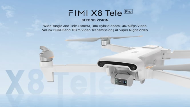 Fimi X8 Tele Pro: Drone Tangguh dengan Fitur Canggih