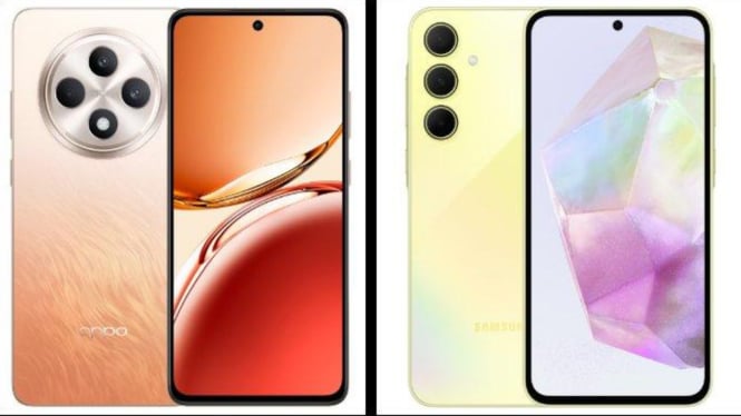 Samsung Galaxy A35 5G atau Oppo Reno12 F 5G? Temukan Jawaban Mengejutkan di Sini!