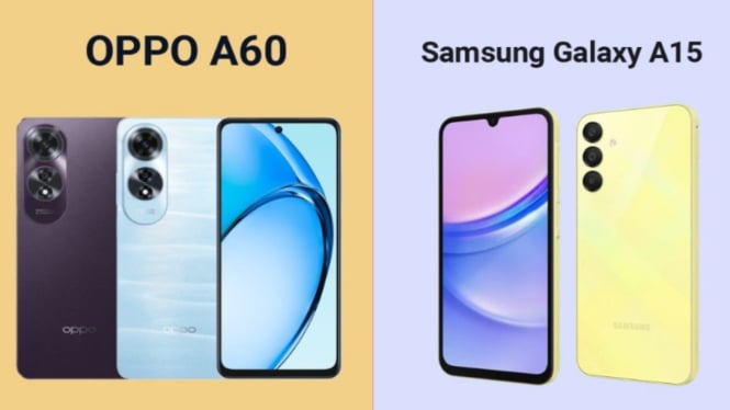 Samsung Galaxy A15 5G vs Oppo A60: Mana yang Cocok untuk Anda? Temukan Jawabannya!