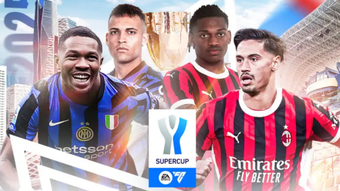 Derby Panas! Live Streaming Official Inter Milan vs AC Milan di Final Supercoppa Italiana, 7 Januari 2025