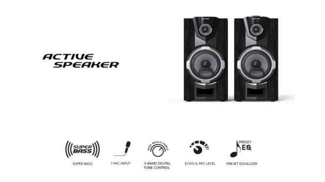 Speaker Polytron PAS 8F12: Solusi Karaoke dan Hiburan dengan Super Bass!