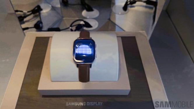 Samsung Memamerkan Jam Tangan Pintar Pertama dengan Layar MicroLED