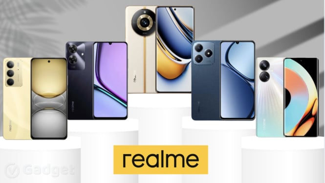 5 HP Realme RAM 8GB