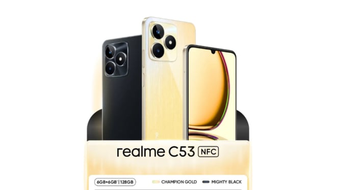 Realme C53 Turun Harga Jadi Rp 1 Jutaan! Punya Kamera 50MP, Baterai 5000mAh dan Desain Tipis