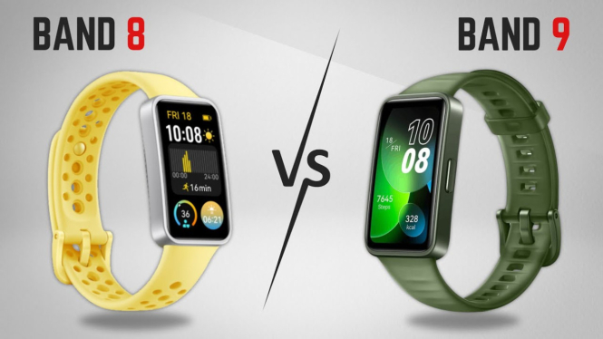 Huawei Band 8 vs Huawei Band 9: Perbandingan Fitur Terbaru