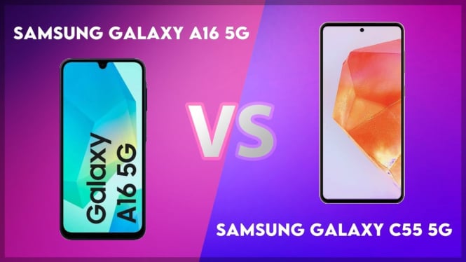 Samsung Galaxy A16 5G vs Galaxy C55 5G