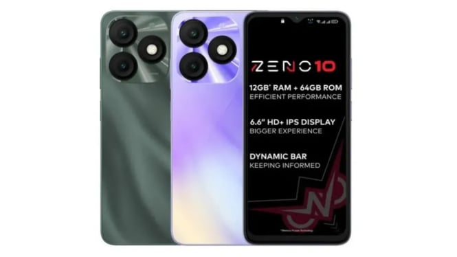 Hanya Rp1 Juta! Itel Zeno 10 Hadir dengan Android 14 dan Kamera Canggih