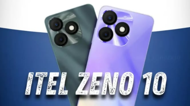 Itel Zeno 10: HP Murah Rp 1,1 Juta dengan Desain Mirip iPhone yang Bikin Penasaran