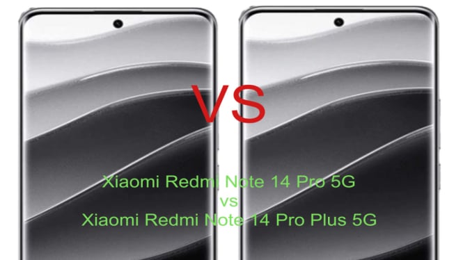 Xiaomi Redmi Note 14 Pro 5G vs Pro Plus 5G