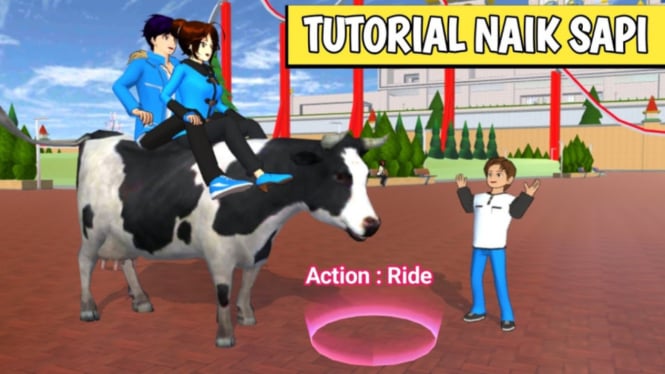 Cara Mudah Naik Sapi di Sakura School Simulator: Panduan Lengkap dan Trik Menarik