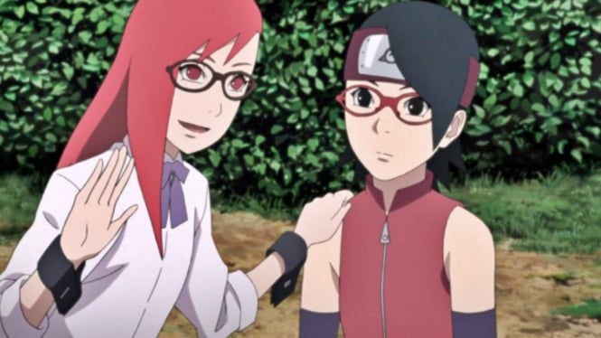 Alasan Kuat Sarada Sangat Mirip Dengan Karin di Boruto