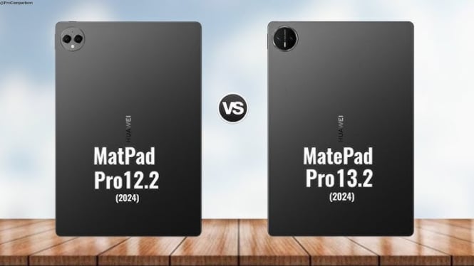 Huawei MatePad Pro 12.2 vs MatePad Pro 13.2