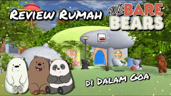 Panduan Berkunjung ke Rumah We Bare Bears di Sakura School Simulator