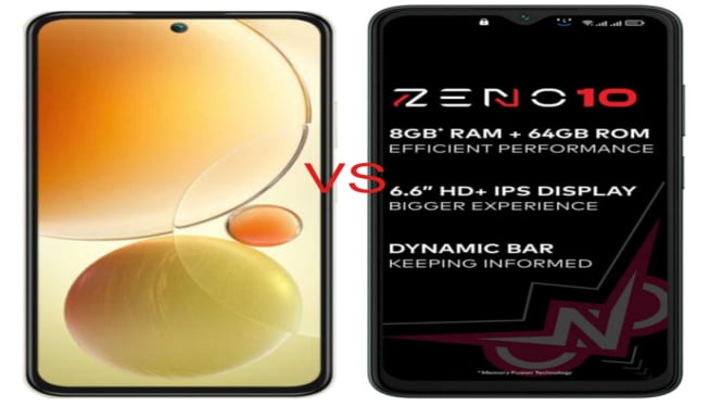 Itel S25 vs Itel Zeno 10