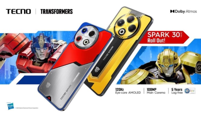 Tecno Rilis HP Murah Transformers Edition di Indonesia: Harga & Spesifikasi Terbaru!