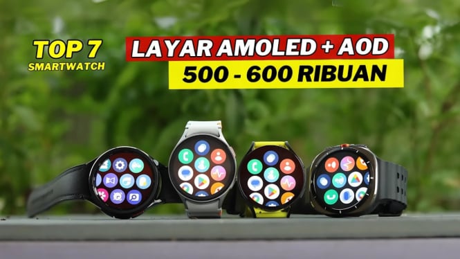 7 Smartwatch Terbaik dan Murah di Bawah 500 Ribu Rupiah di Tahun 2025