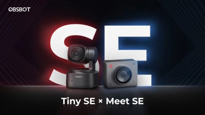 Obsbot Luncurkan Webcam Tiny SE dan Meet SE Bertenaga AI