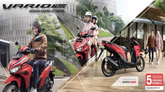 Update Harga Honda Vario 125 dan 160 OTR Jakarta Terbaru Tahun 2025. Lengkap Dengan Spesifikasinya